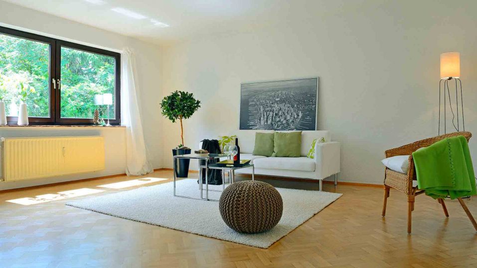 Immobilienmakler Bochum Gerdt Menne Wohnung kaufen Bochum Wohnung in Bochum Ehrenfeld hier Wohnzimmer