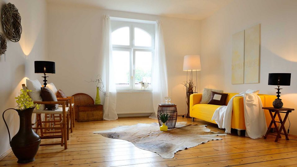 Immobilienmakler Bochum Gerdt Menne Haus kaufen Bochum Zechenhaus in Bochum Wiemelhausen hier Wohnzimmer