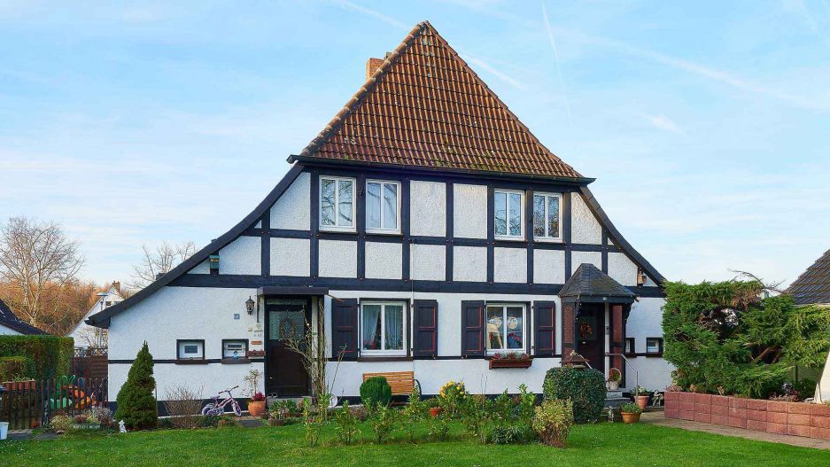 Immobilienmakler Bochum Gerdt Menne Haus kaufen Bochum Zechenhaus in Bochum Hordel hier Aussenansicht