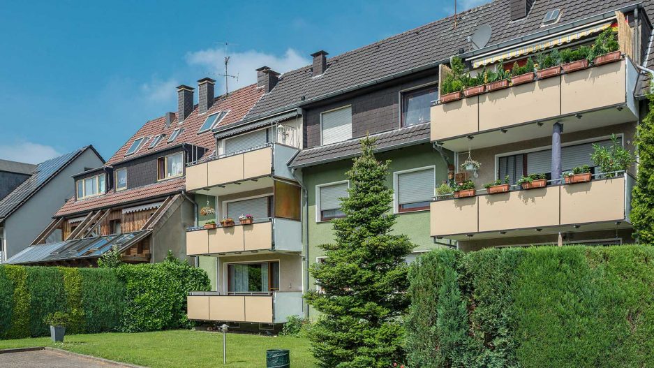 Immobilienmakler Bochum Gerdt Menne Wohnung kaufen Bochum Wohnung in Bochum Hoentrop hier Aussenansicht