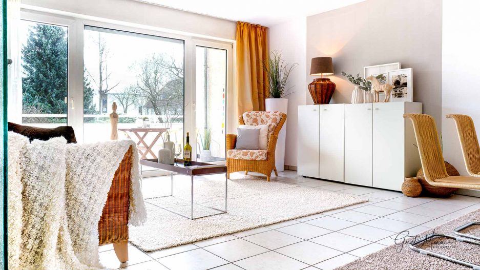 ImmobilienMakler Gerdt Menne Bochum Wohnung kaufen Bochum Wohnung in Bochum Altenbochum hier Ansicht Wohnzimmer