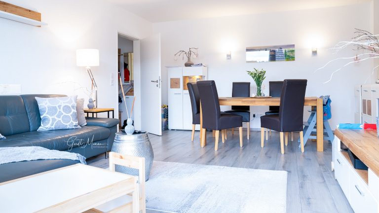 mmobilienMakler Gerdt Menne Bochum Wohnung kaufen Bochum Wohnung in Bochum-Linden hier Ansicht Wohnzimmer