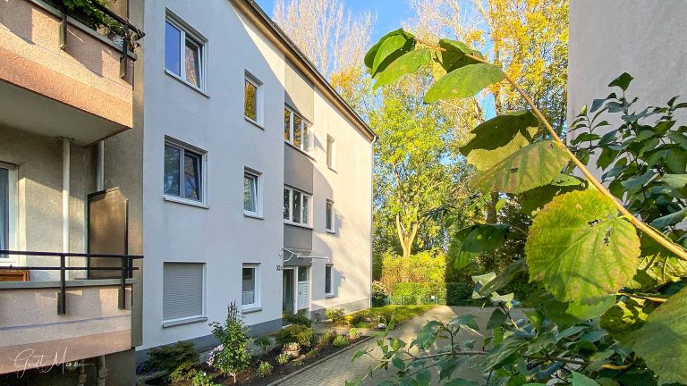 Immobilienmakler Bochum Gerdt Menne Wohnung kaufen Bochum Wohnung in Bochum-Weitmar hier Ansicht außen