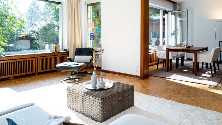 2a Immobilienmakler Bochum Gerdt Menne Haus kaufen Bochum Einfamilienhaus in Bochum Weitmar - Wiesental hier Ansicht Wohnzimmer