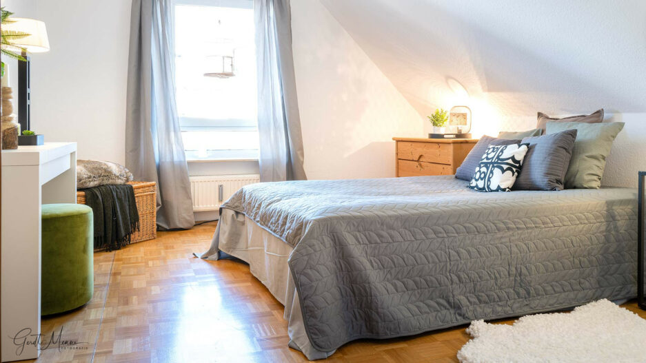 Immobilienmakler Bochum Gerdt Menne Wohnung kaufen in Weitmar hier 4a Ansicht Schlafzimmer