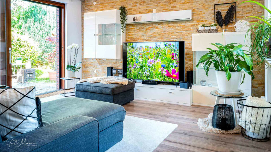Immobilienmakler Bochum Gerdt Menne Siedlungshaus kaufen in Bochum Weitmar 2a hier Wohnzimmer