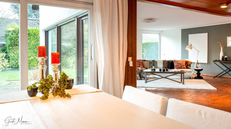 Immobilienmakler Bochum Gerdt Menne ZweiFamilienHaus kaufen in Herne Baukau 2a hier EssBereich
