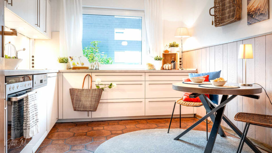 Immobilienmakler Bochum Gerdt Menne ZweiFamilienHaus kaufen in Herne Baukau 6a hier Kueche