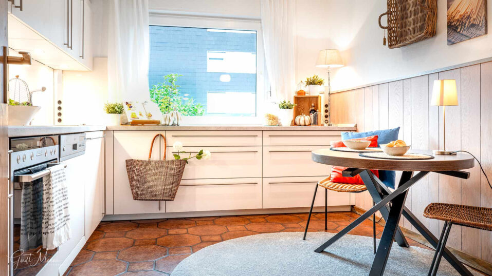 Immobilienmakler Bochum Gerdt Menne ZweiFamilienHaus kaufen in Herne Baukau 6a hier Kueche