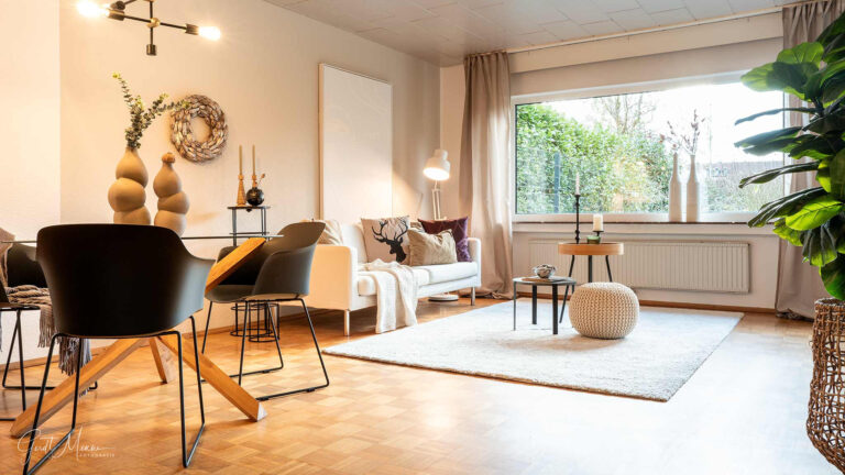 Immobilien Bochum - Gerdt Menne Immobilien Immobilienmakler Bochum Gerdt Menne DoppelHausHälfte kaufen in BO Werne hier 1 Ansicht Wohnzimmer